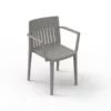 Vondom's Tortora Spritz Bar Stool features the signature slatted pattern of the Spritz series. Buy it online at De Tropen, the largest garden furniture store in Malaga.