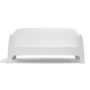 Sofá Solid Blanco para jardín de Vondom. Diseñado por Stefano Giovannoni, ligero y muy estable. Una colección funcional gracias a su diseño apilable. Cómpralo online en De Tropen la mayor tienda de muebles de exterior de Málaga.