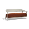 XL Africa Ecru Clay garden sofa by Vondom. Designed by Eugeni Quitllet, lightweight and very stable. Product photo on a white background. Buy it online at De Tropen, the largest outdoor furniture store in Malaga.