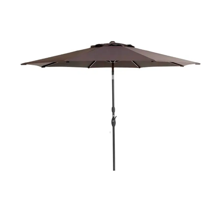 Sombrilla Sophie+ Ø300cm Xerix de Hartman. Vista frontal sobre fondo blanco. Cómpralo online en De Tropen la mayor tienda de muebles de jardín de Málaga.