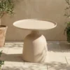 Mesa centro Lansing Kind. Foto de producto sobre fondo ambiente. Cómpralo online en De Tropen la mayor tienda de muebles de exterior de Málaga.
